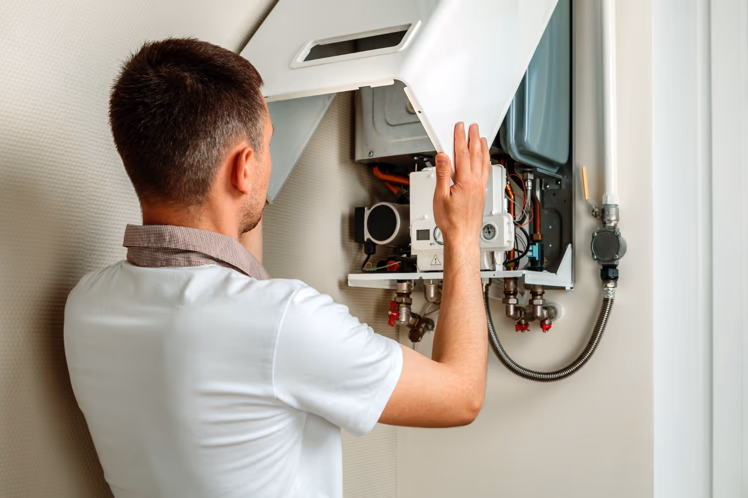 Tankless checker