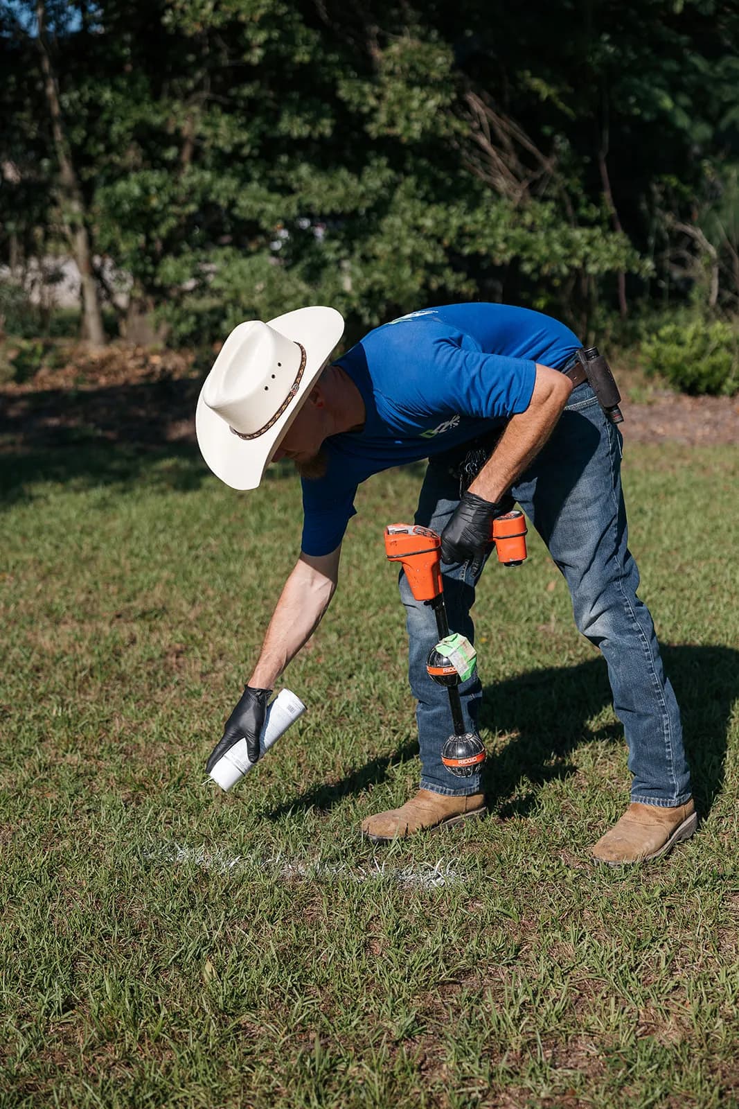 Dr Rooter technician providing pipe repair & replacement in Lexington, SC